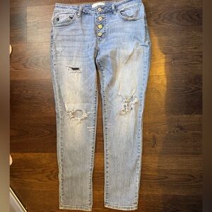 KanCan Women’s Distressed Jeans